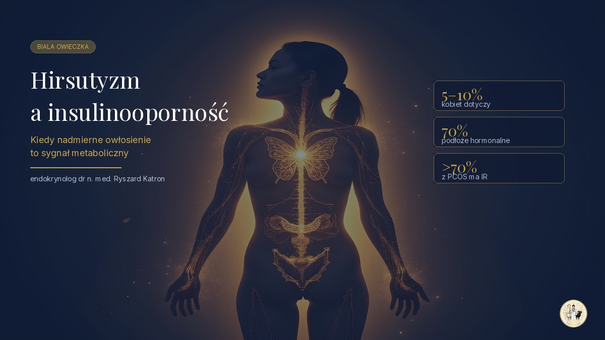 Hirsutyzm a insulinooporność — kiedy nadmierne owłosienie to sygnał metaboliczny