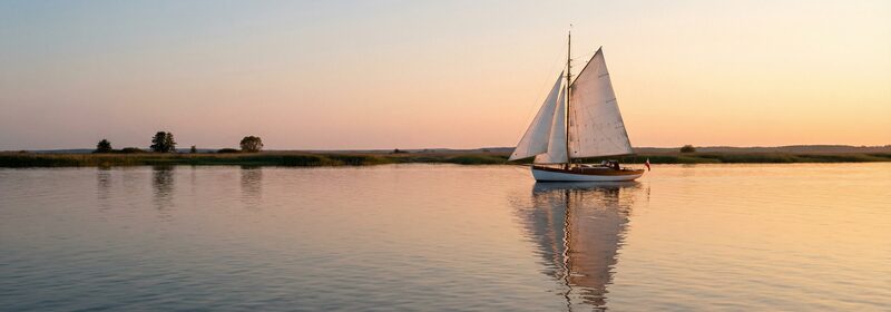 Jacht na Zalewie Szczecińskim — pasja żeglarska dr. Katronia